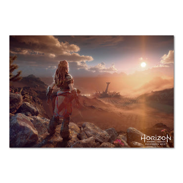 Horizon Forbidden West Aloy Key Art poster print