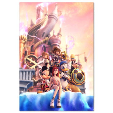 Kingdom Hearts Official Key Art poster print