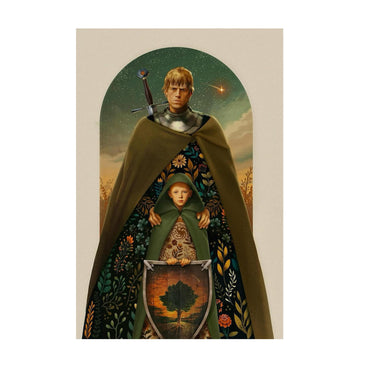 A Knight of the Seven Kingdoms Illustrated Art poster print