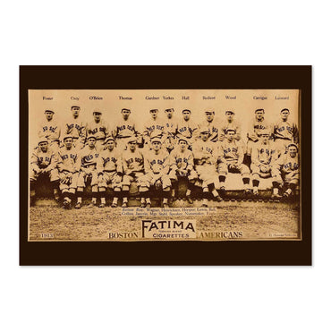 Boston Americans Team Photo poster print