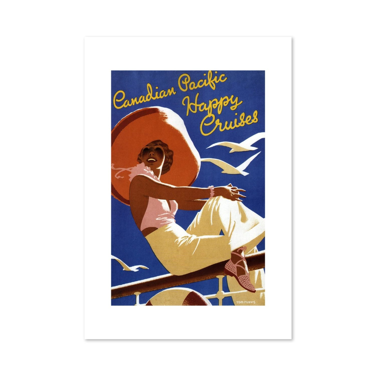 Canadian Pacific Great Lakes Cruises poster print