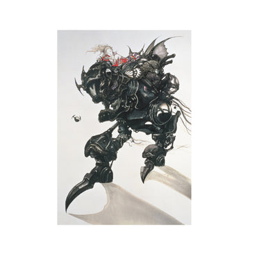 Final Fantasy VI Magitek Armor Amano poster print