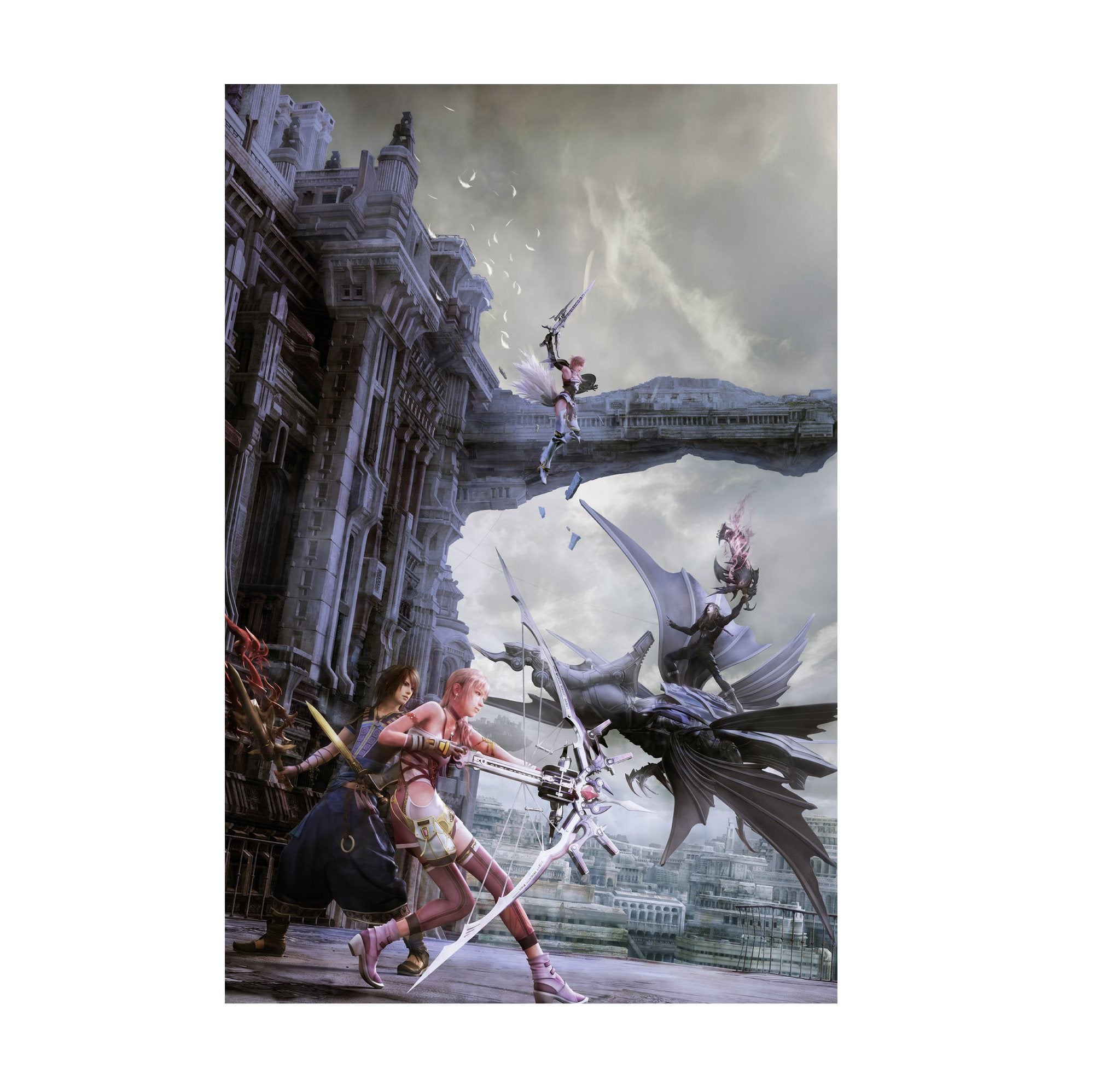 Final Fantasy XIII-2 Promo Art poster print