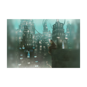 Final Fantasy XIV Shadowbringers Vinyl LP Art poster print (horizontal)