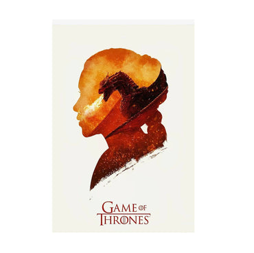 Game of Thrones Silhouette Art poster print