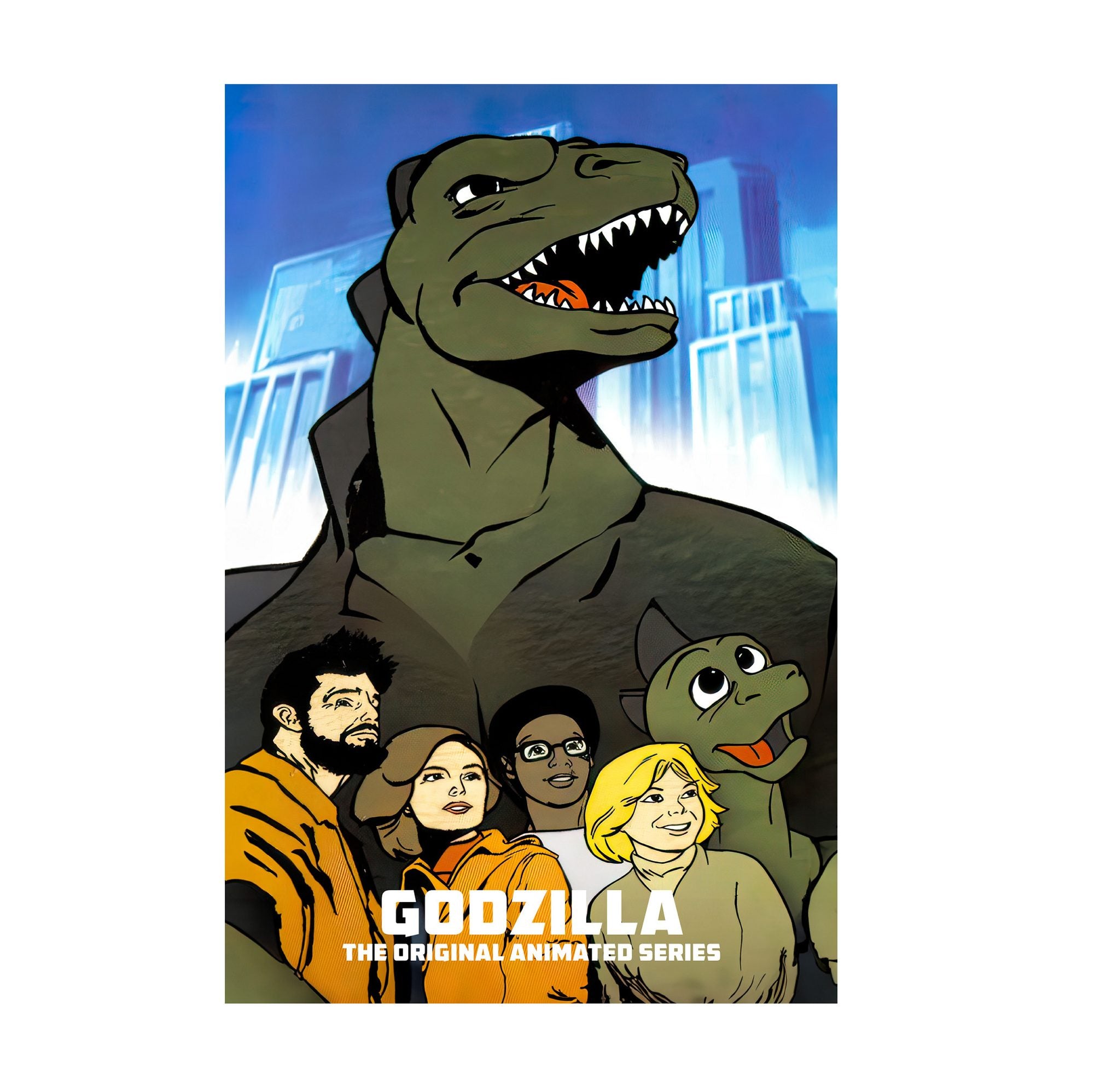 Godzilla (1978) Animated Series Art poster print