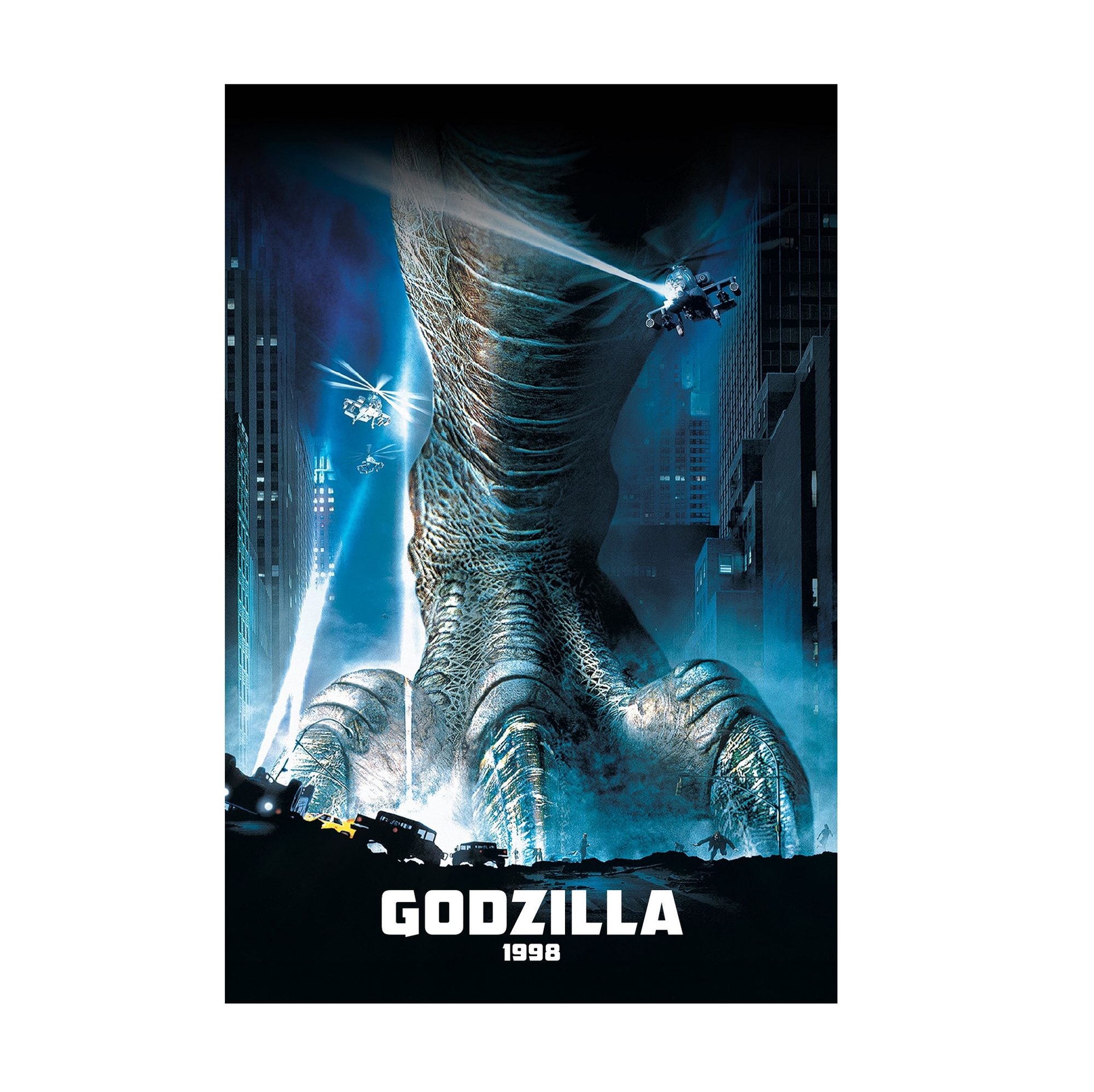 Godzilla (1998) Movie Key Art poster print