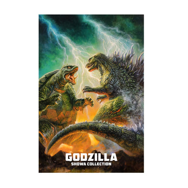 Godzilla Showa Era Movie Collection Art poster print