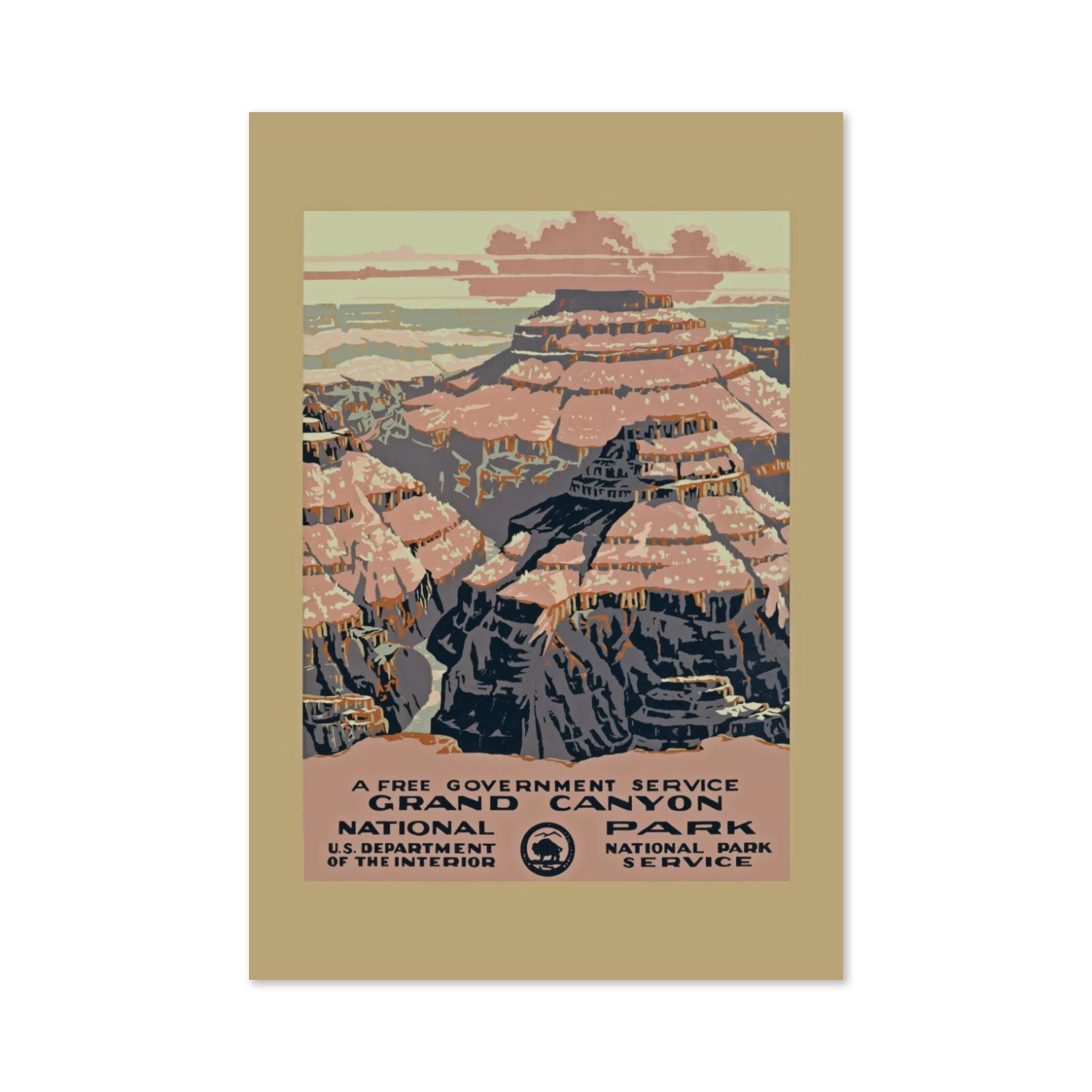 Grand Canyon National Park poster print