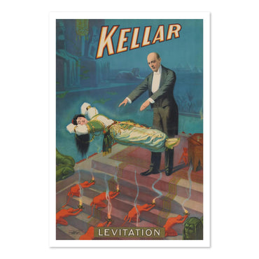 Kellar Levitation poster print