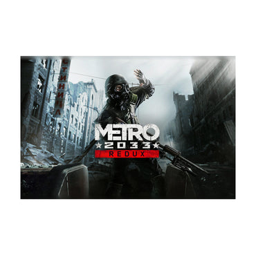 Metro 2033 Redux Wide Key Art horizontal poster print