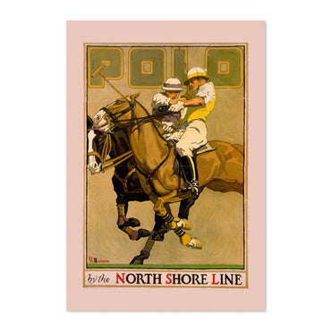 Polo North Shore Line poster print