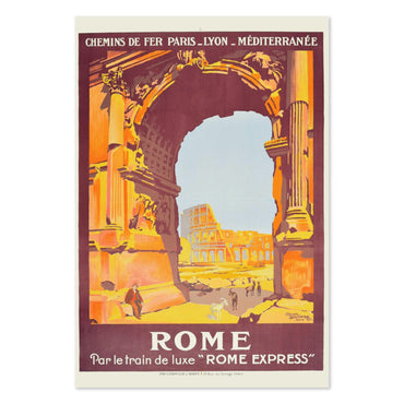 Rome — Arch of Titus poster print