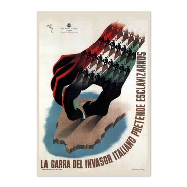 The Claw La Garra poster print