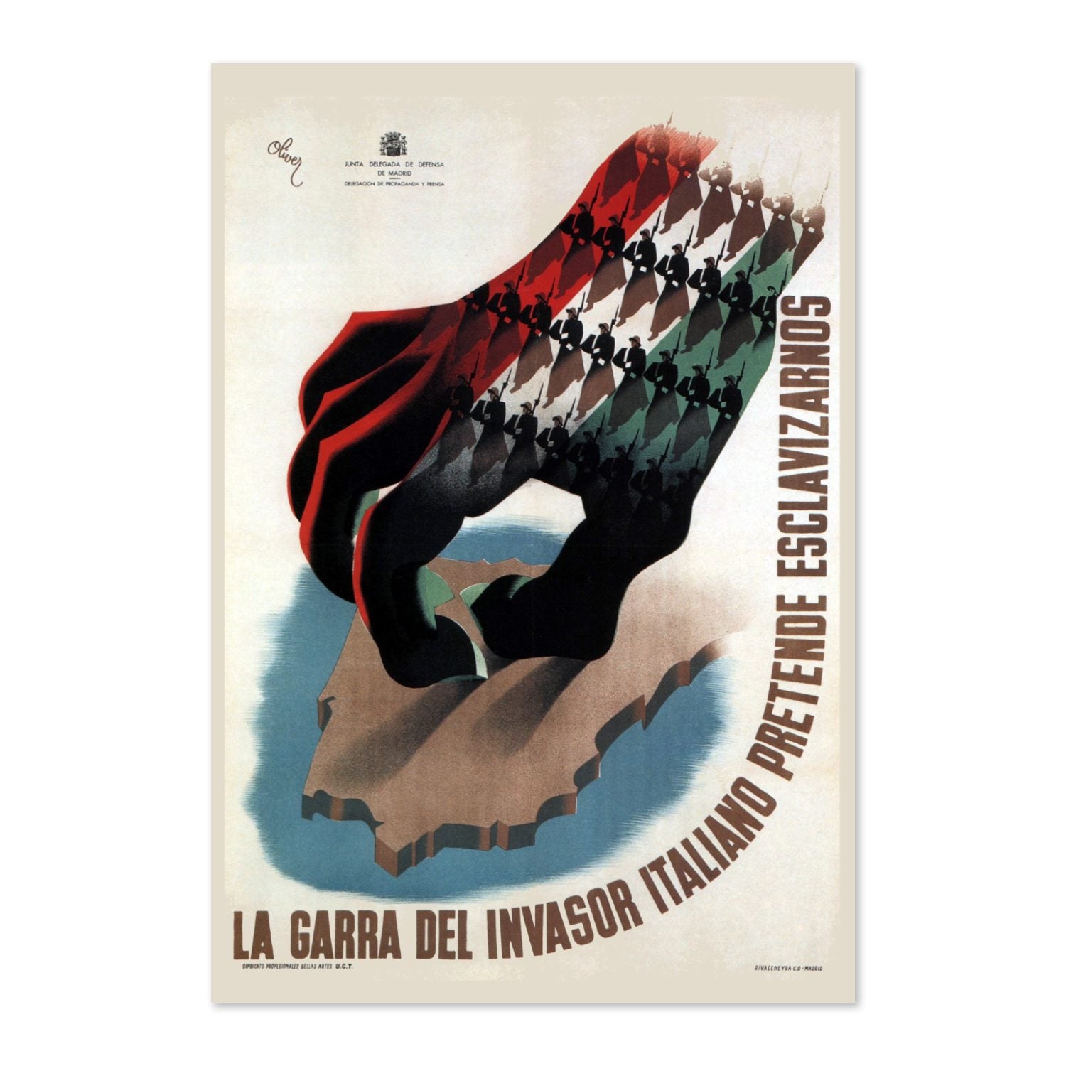 The Claw La Garra poster print