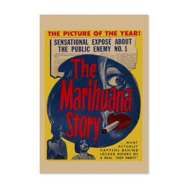 The Marihuana Story poster print