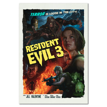 Resident Evil 3 poster print
