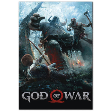 God of War poster print