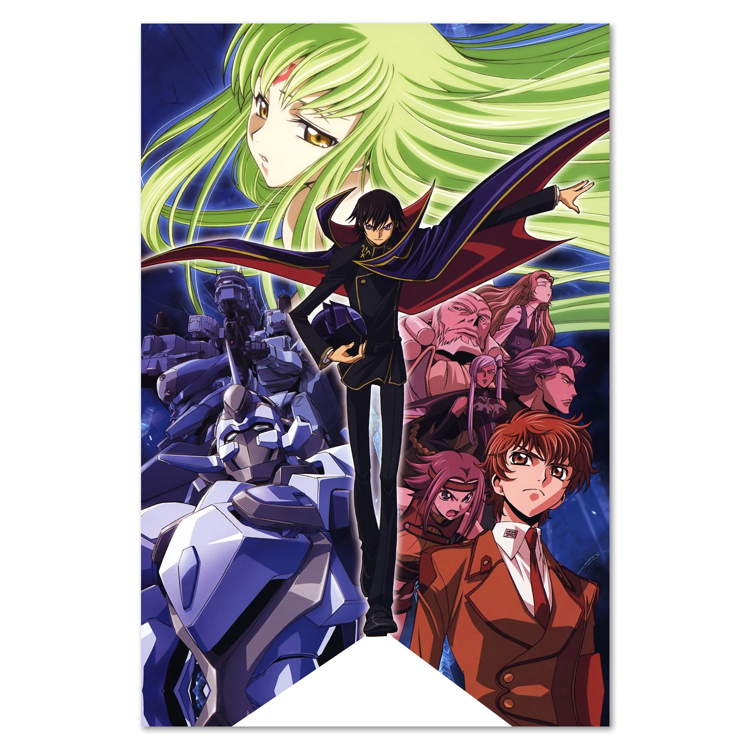 Code Geass Anime Poster — Official Key Art Print | Anime Wall Art