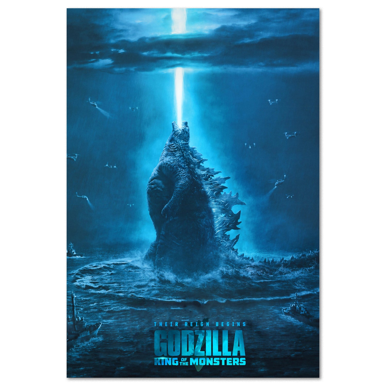 godzilla king of monsters poster Godzilla: King of the Monsters Movie Poster Theatrical Art