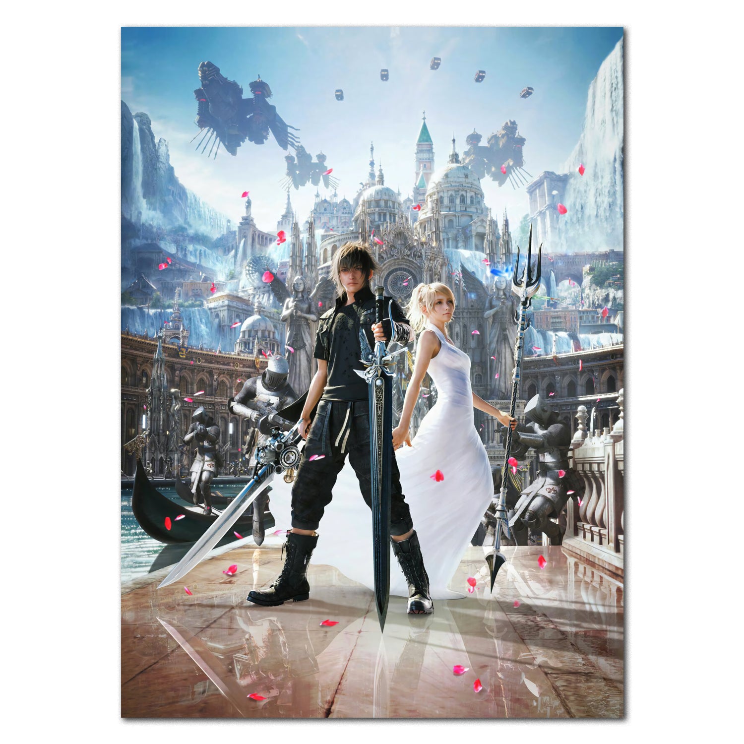 Final Fantasy XV (15) Poster — Noctis and Luna Key Art Print