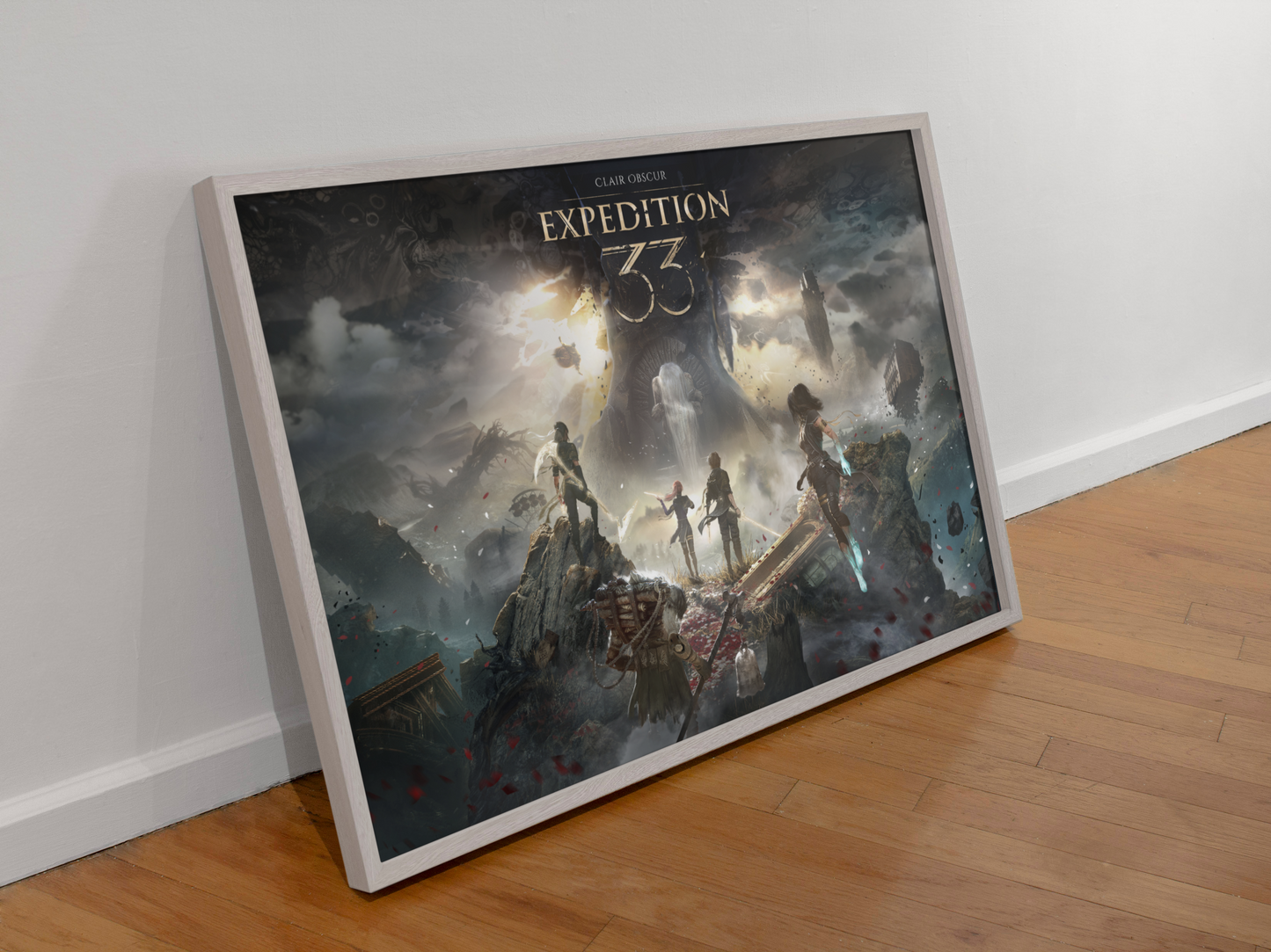 Expedition 33 Poster — Key Art 01 Print | RPG Gaming Wall Art