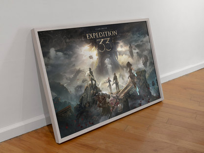 Expedition 33 Poster — Key Art 01 Print | RPG Gaming Wall Art