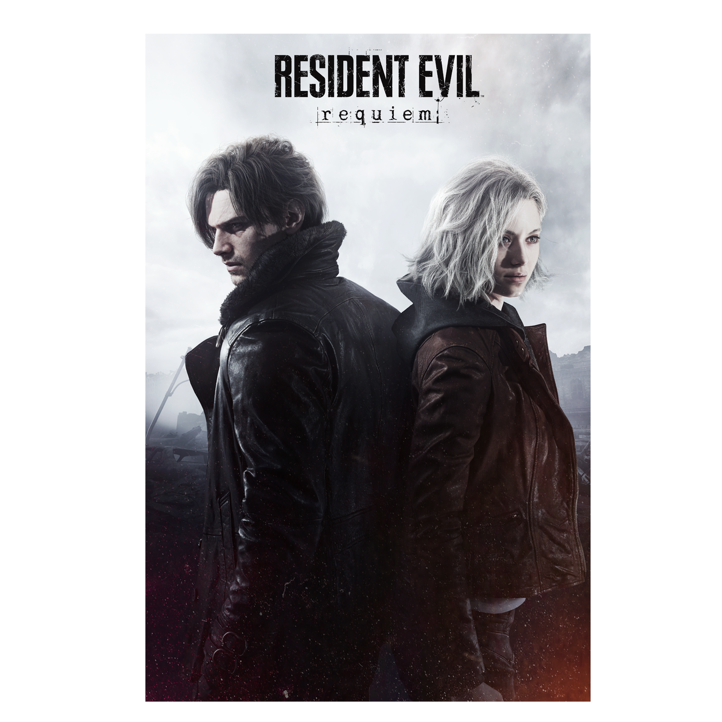 Resident Evil Requiem Poster — Key Art Print | Capcom Survival Horror Gaming Wall Art