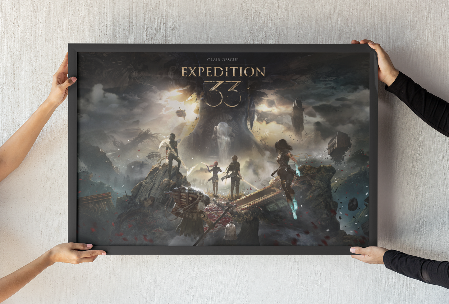 Expedition 33 Poster — Key Art 01 Print | RPG Gaming Wall Art