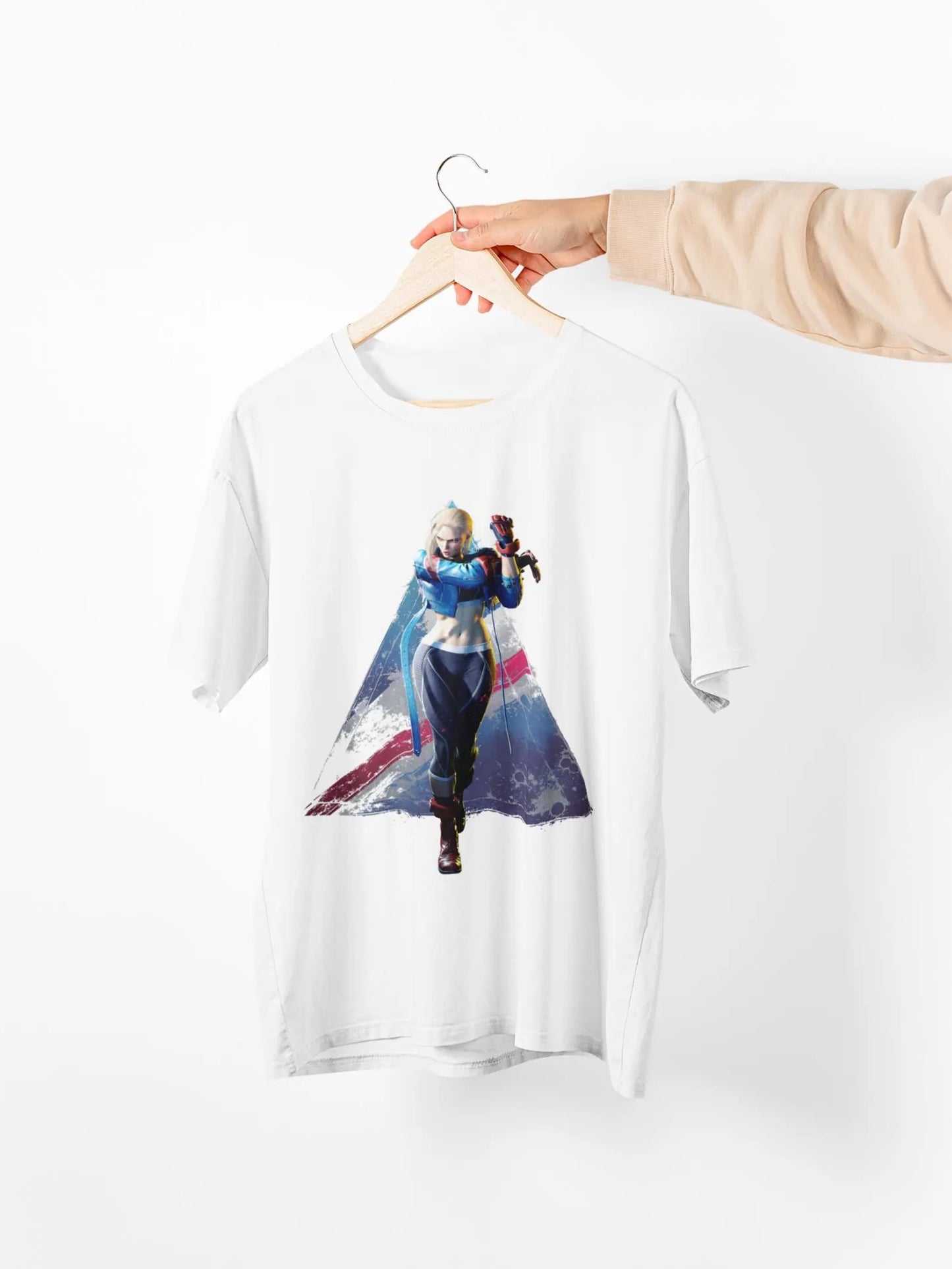 Street Fighter 6 Cammy White Premium Unisex T-shirt | Arcade Fighting Game