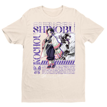 Shinobu Kocho | Butterfly Hashira | Demon Slayer: Kimetsu no Yaiba Premium Unisex T-Shirt