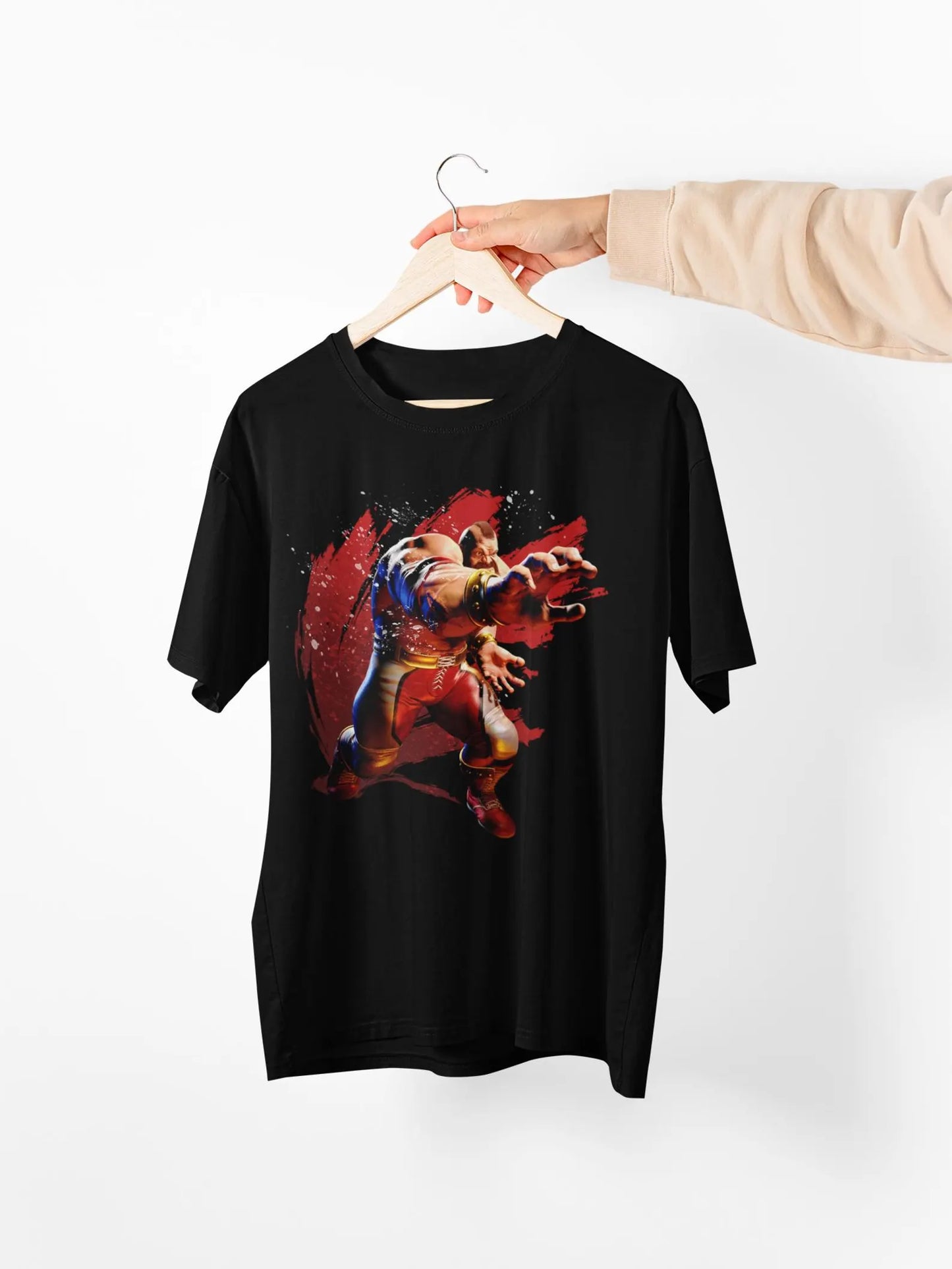 Street Fighter 6 Zangief Premium Unisex T-shirt | Arcade Fighting Game Tee