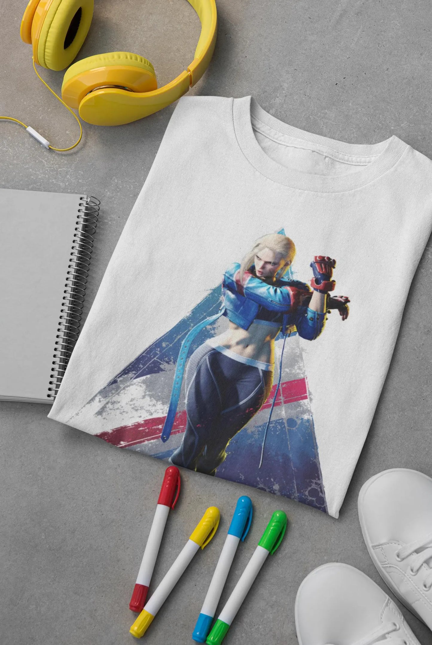 Street Fighter 6 Cammy White Premium Unisex T-shirt | Arcade Fighting Game