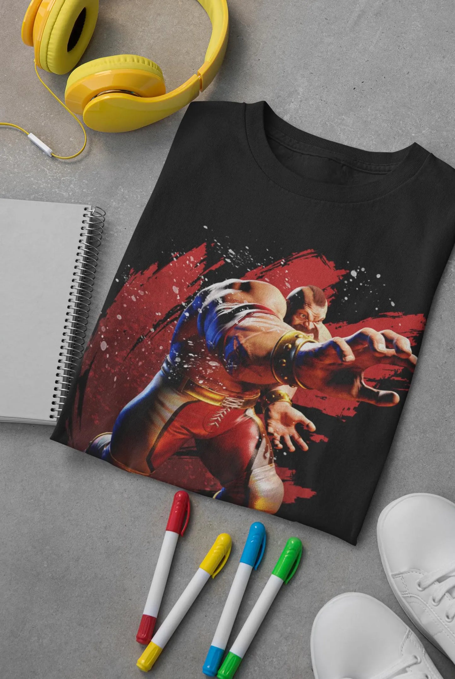 Street Fighter 6 Zangief Premium Unisex T-shirt | Arcade Fighting Game Tee