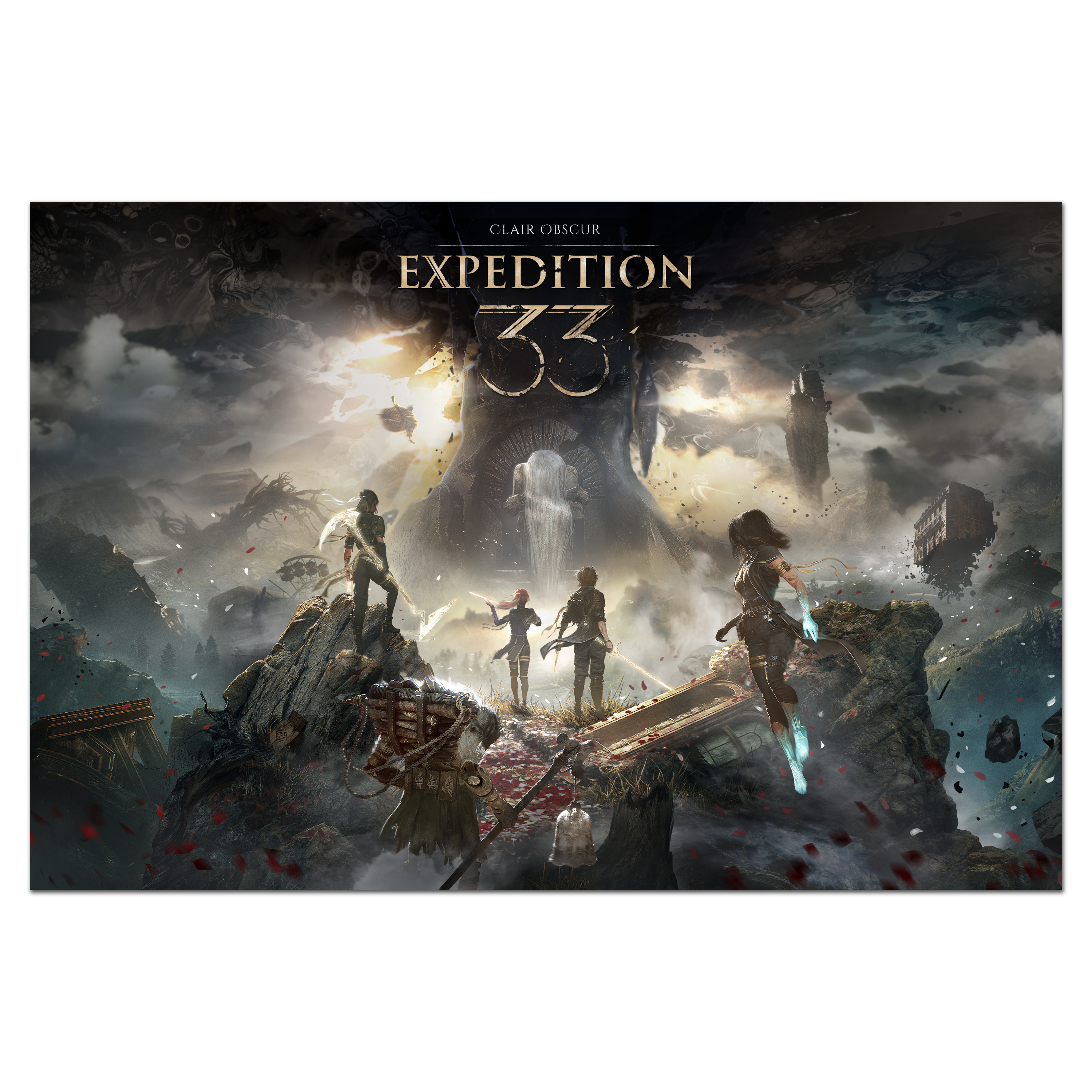 Expedition 33 Key Art 01 poster print