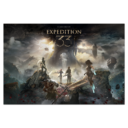 Expedition 33 Key Art 01 poster print