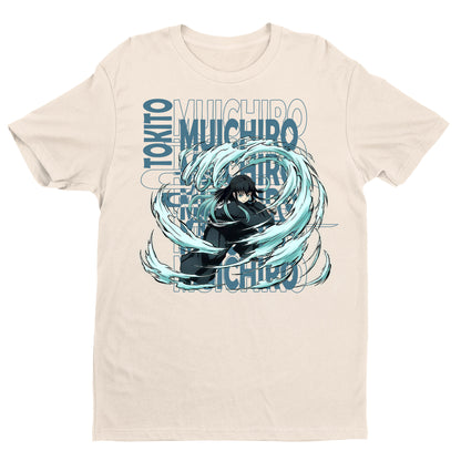 Tokito Muichiro Art | Mist Hashira | Demon Slayer: Kimetsu no Yaiba Premium Unisex T-Shirt