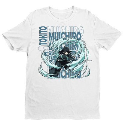 Tokito Muichiro Art | Mist Hashira | Demon Slayer: Kimetsu no Yaiba Premium Unisex T-Shirt