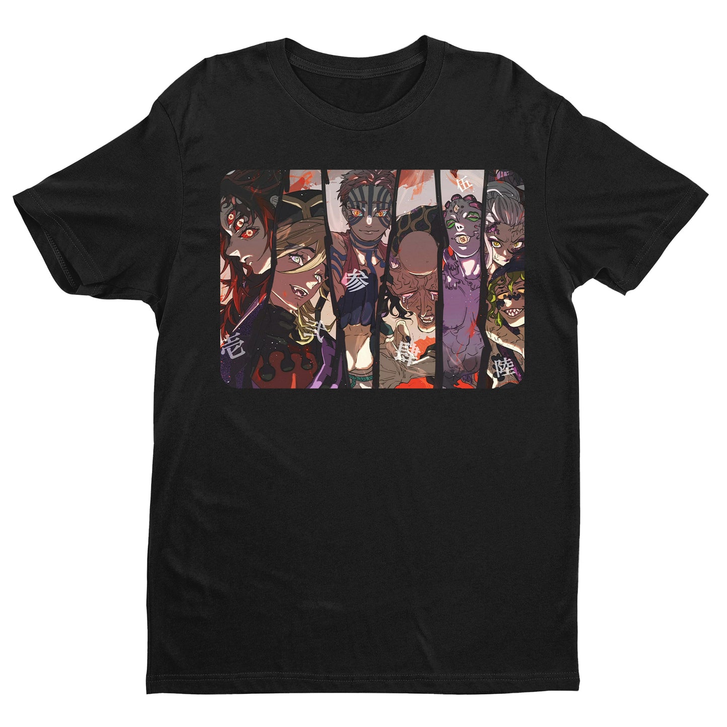 Upper Moon Villains Fan Art | Demon Slayer: Kimetsu no Yaiba Premium Unisex T-Shirt
