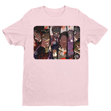 Upper Moon Villains Fan Art | Demon Slayer: Kimetsu no Yaiba Premium Unisex T-Shirt