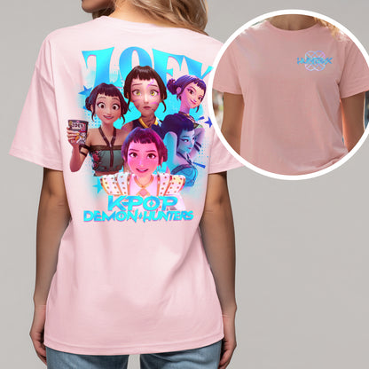 KPOP DEMON HUNTERS – JOEY Graphic T-Shirt | Anime-Inspired Kpop Tee