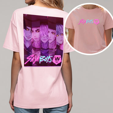 Saja Boys Kpop Demon Hunters 2 Sided Shirt, Kpop Boy Band Shirt, Anime Manga Style Tee