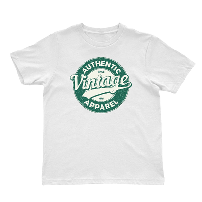 Authentic Vintage Apparel T-Shirt | Retro 1976 Graphic Tee for Men & Women