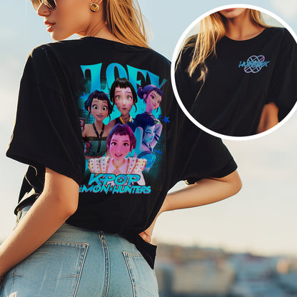 KPOP DEMON HUNTERS – JOEY Graphic T-Shirt | Anime-Inspired Kpop Tee