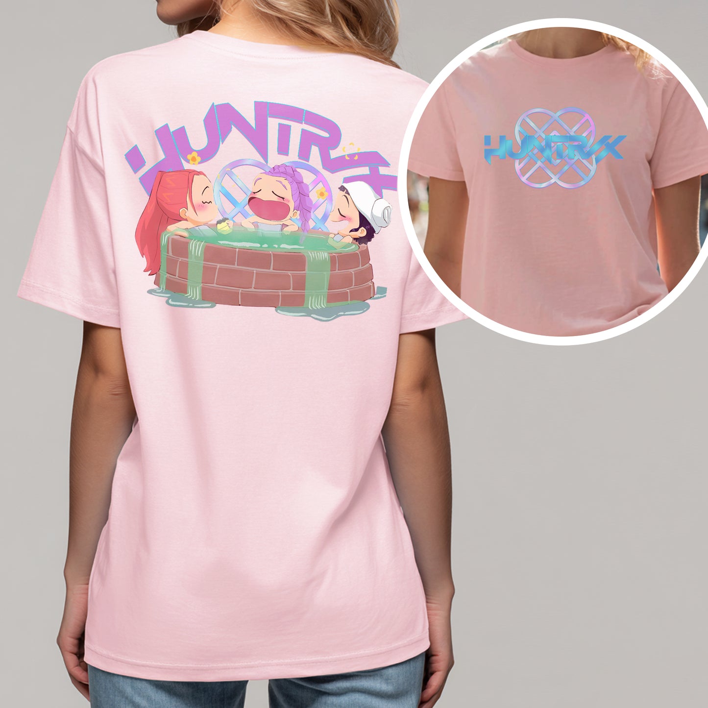 Huntrix Kpop Demon Hunters T-Shirt – Mira, Rumi & Joey Graphic Tee