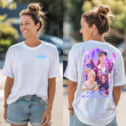 KPOP DEMON HUNTERS – MIRA Graphic T-Shirt | Anime-Inspired Kpop Tee