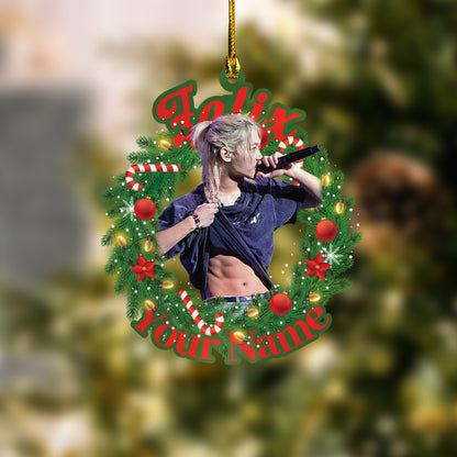Personalized Felix Ornament, Custom Stray Kids Gift For Stay