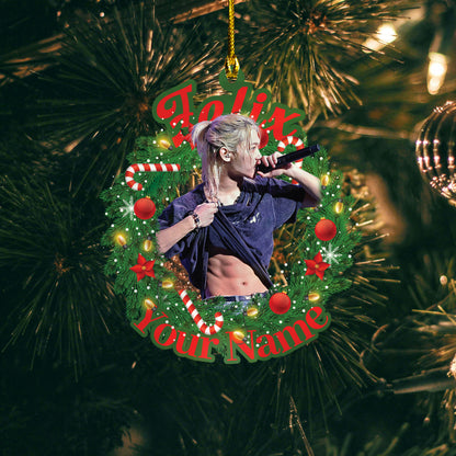 Personalized Felix Ornament, Custom Stray Kids Gift For Stay