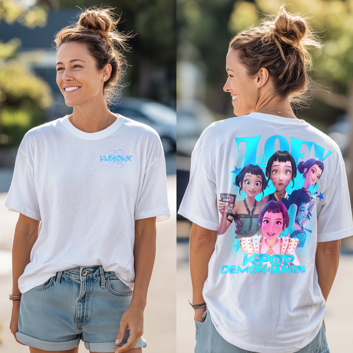 KPOP DEMON HUNTERS – JOEY Graphic T-Shirt | Anime-Inspired Kpop Tee