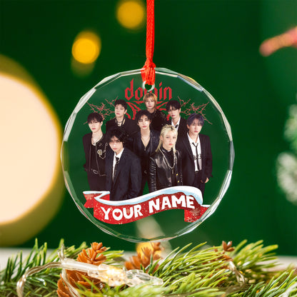 Personalized Stray Kids DominATE Ornament, Stray Kids Ornament For Fans Kpop